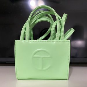 Mint Green Telfar mini bag